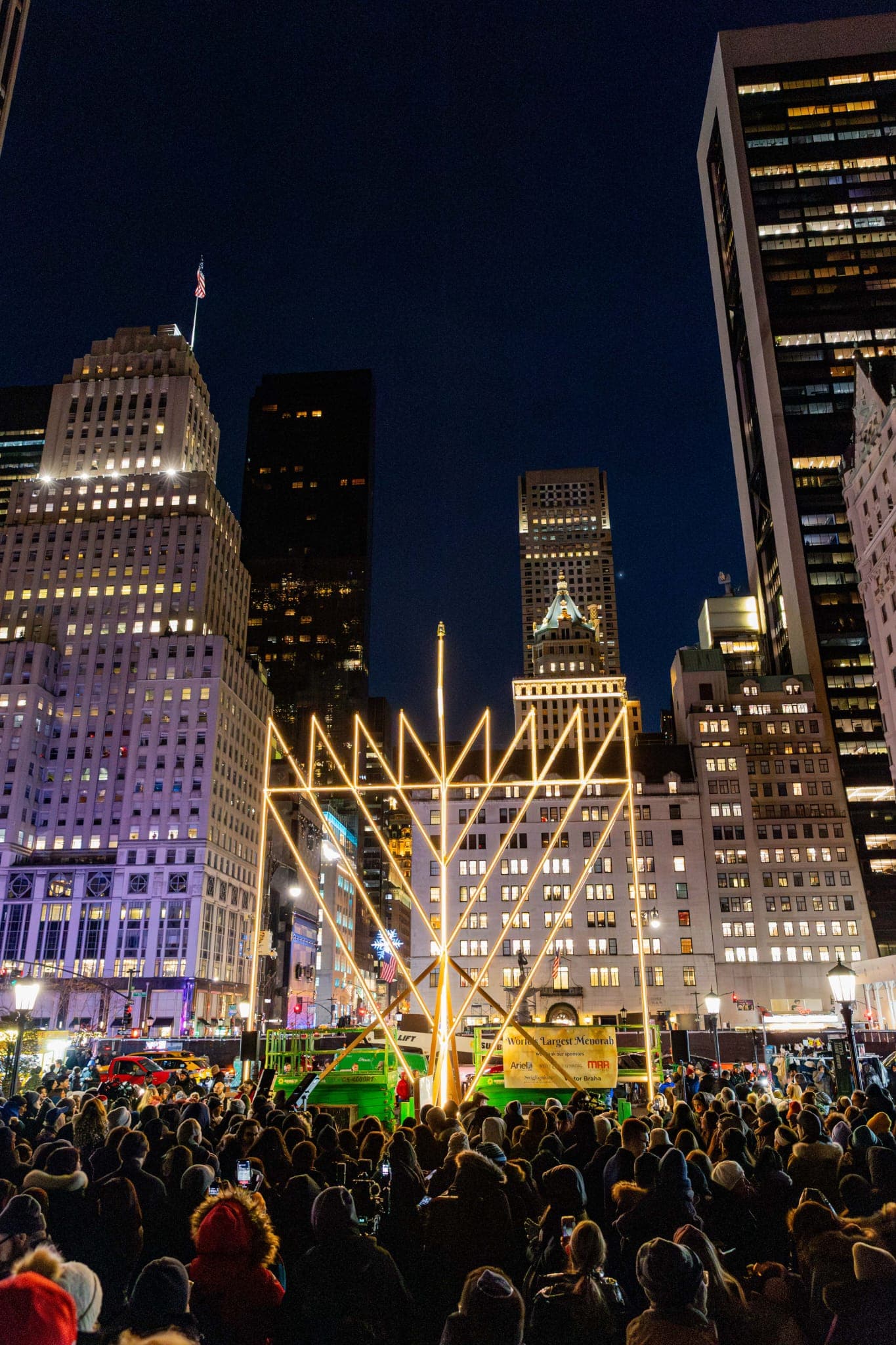 Chanukah celebration in NYC